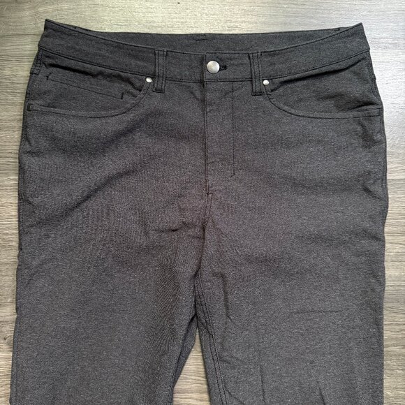 Lululemon Men's ABC Pant Slim *Tech Canvas 34" - Grey - Picture 4 of 9